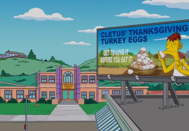 Cletus: &quot;Cletus&#039; Thanksgiving Turkey Eggs - Get to love it before you eat it&quot;