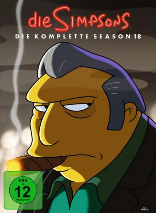 Simpsons Staffel 18 Collection Cover