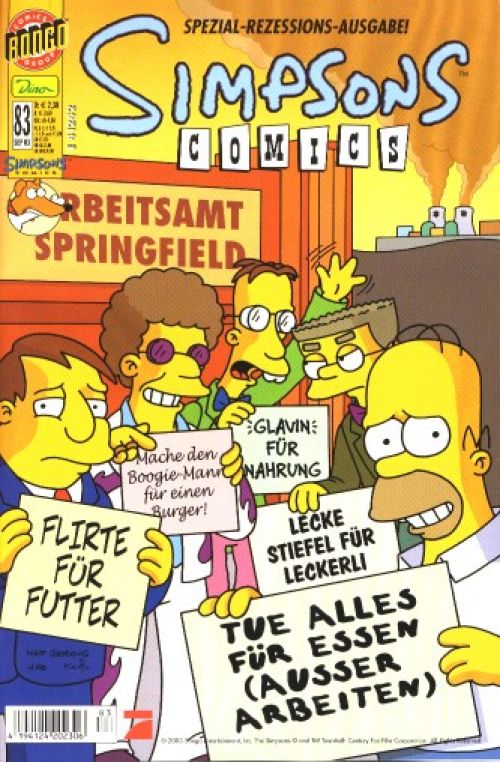 Simpsons Comic Nr. 83