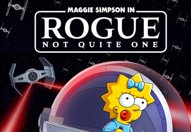 Maggie Simpson in "Rogue Not Quite One" 