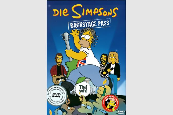 Simpsons Backstage Pass