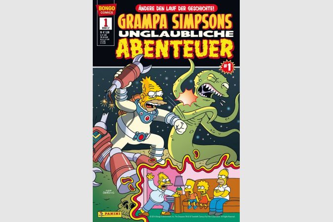 Grampa Simpsons Unglaubliche Abenteuer Nr. 1